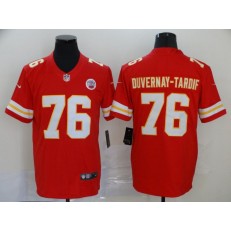 Kansas City Chiefs #76 Laurent Duvernay Tardif Red Vapor Untouchable Limited Nike NFL Men Jersey