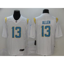 Los Angeles Chargers #13 Keenan Allen White 2020 New Vapor Untouchable Limited Nike NFL Men Jersey