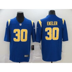 Los Angeles Chargers #30 Austin Ekeler Royal 2020 New Vapor Untouchable Limited Nike NFL Men Jersey