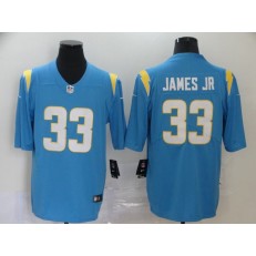 Los Angeles Chargers #33 Derwin James Blue 2020 New Light Vapor Untouchable Limited Nike NFL Men Jersey