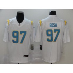 Los Angeles Chargers #97 Joey Bosa White 2020 New Vapor Untouchable Limited Nike NFL Men Jersey