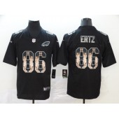 Philadelphia Eagles #86 Zach Ertz Black Statue Of Liberty Limited Nike NFL Men Jersey