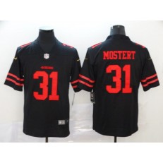 San Francisco 49ers #31 Raheem Mostert Black Vapor Untouchable Limited Nike NFL Men Jersey
