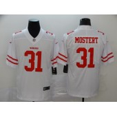 San Francisco 49ers #31 Raheem Mostert White Vapor Untouchable Limited Nike NFL Men Jersey