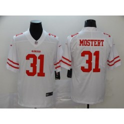 San Francisco 49ers #31 Raheem Mostert White Vapor Untouchable Limited Nike NFL Men Jersey
