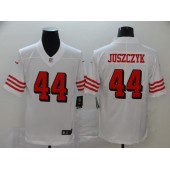 San Francisco 49ers #44 Kyle Juszczyk White Color Rush Vapor Untouchable Limited Nike NFL Men Jersey