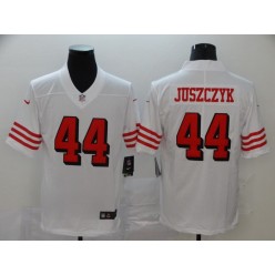 San Francisco 49ers #44 Kyle Juszczyk White Color Rush Vapor Untouchable Limited Nike NFL Men Jersey