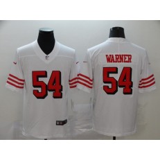 San Francisco 49ers #54 Fred Warner White Color Rush Vapor Untouchable Limited Nike NFL Men Jersey