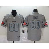 San Francisco 49ers #80 Jerry Rice 2019 Gray Gridiron Gray Vapor Untouchable Limited Nike NFL Men Jersey