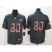 San Francisco 49ers #80 Jerry Rice 2019 Salute To Service USA Flag Fashion Limited Nike NFL Men Jersey