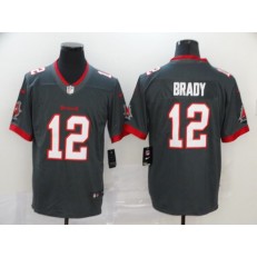 Tampa Bay Buccaneers #12 Tom Brady Gray New 2020 Vapor Untouchable Limited Nike NFL Men Jersey