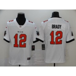 Tampa Bay Buccaneers #12 Tom Brady White New 2020 Vapor Untouchable Limited Nike NFL Men Jersey