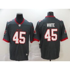 Tampa Bay Buccaneers #45 Devin White Gray New 2020 Vapor Untouchable Limited Nike NFL Men Jersey