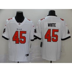 Tampa Bay Buccaneers #45 Devin White White New 2020 Vapor Untouchable Limited Nike NFL Men Jersey