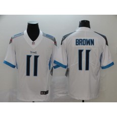Tennessee Titans #11 A.J. Brown White New Vapor Untouchable Limited Nike NFL Men Jersey
