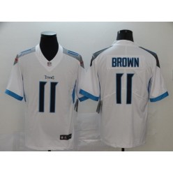 Tennessee Titans #11 A.J. Brown White New Vapor Untouchable Limited Nike NFL Men Jersey
