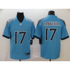 Tennessee Titans #17 Ryan Tannehill Blue Vapor Untouchable Limited Nike NFL Men Jersey