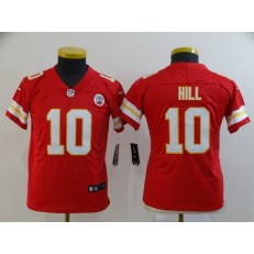 Women Nike Kansas City Chiefs #10 Tyreek Hill Red Vapor Untouchable Limited Jersey