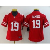 Women Nike Pittsburgh Steelers #19 JuJu Smith-Schuster Red Vapor Untouchable Limited Jersey