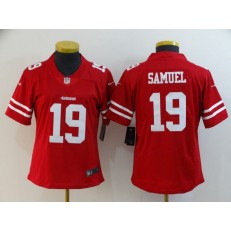 Women Nike Pittsburgh Steelers #19 JuJu Smith-Schuster Red Vapor Untouchable Limited Jersey