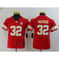Youth Nike Kansas City Chiefs #32 Tyrann Mathieu Red Vapor Untouchable Limited Jersey