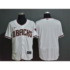 MLB Arizona Diamondbacks Blank White Nike 2020 Flexbase Jersey