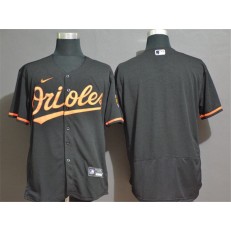 MLB Baltimore Orioles Blank Black Nike 2020 Flexbase Jersey