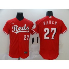 MLB Cincinnati Reds #27 Desmond Jennings Red 2020 Nike Flexbase Jersey