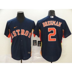 MLB Houston Astros 2 Alex Bregman Navy 2020 Nike Cool Base Jersey