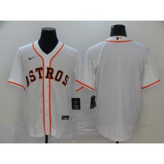 MLB Houston Astros Blank White 2020 Nike Cool Base Jersey