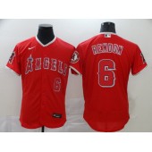 MLB Los Angeles Angels 6 Anthony Rendon Red 2020 Nike Flexbase Jersey