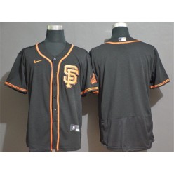 MLB San Francisco Giants Blank Black 2020 Nike Flexbase Jersey