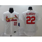 MLB St. Louis Cardinals #22 Jack Flaherty White 2020 Nike Flexbase Jersey