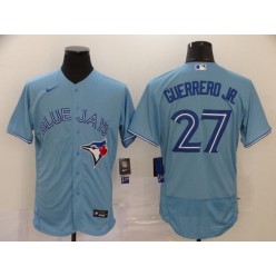 MLB Toronto Blue Jays #27 Vladimir Guerrero Jr. Light Blue 2020 Nike Flexbase Jersey