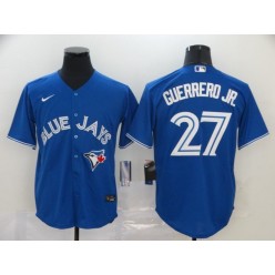 MLB Toronto Blue Jays #27 Vladimir Guerrero Jr. Royal 2020 Nike Cool Base Jersey