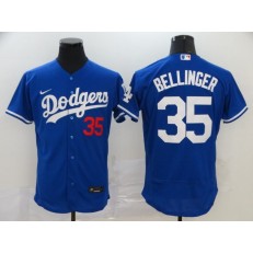 MLB Los Angeles Dodgers #35 Cody Bellinger Royal 2020 Nike Flexbase Jersey