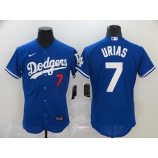 MLB Los Angeles Dodgers #7 Julio Urias Royal 2020 Nike Flexbase Jersey