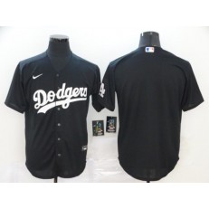 MLB Los Angeles Dodgers Blank Black 2020 Nike Cool Base Jersey