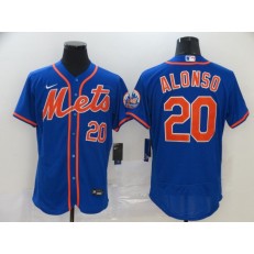 MLB New York Mets #20 Pete Alonso Royal 2020 Nike Flexbase Jersey