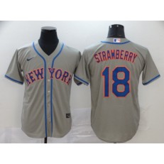 MLB New York Mets #48 Jacob DeGrom Gray 2020 Nike Cool Base Jersey
