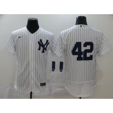 MLB New York Yankees #42 Mariano Rivera White 2020 Nike Cool Base Jersey