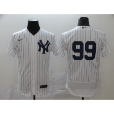 MLB New York Yankees #99 Aaron Judge White 2020 Nike Flexbase Jersey