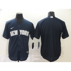 MLB New York Yankees Blank Navy 2020 Nike Cool Base Jersey