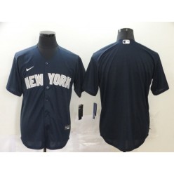 MLB New York Yankees Blank Navy 2020 Nike Cool Base Jersey