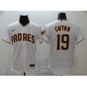 MLB San Diego Padres #19 Tony Gwynn White Nike 2020 Flexbase Jersey
