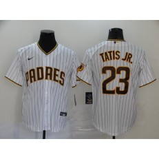 MLB San Diego Padres #23 Fernando Tatis Jr. White Nike 2020 Cool Base Jersey