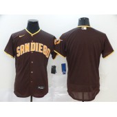 MLB San Diego Padres Blank Brown Nike 2020 Flexbase Jersey