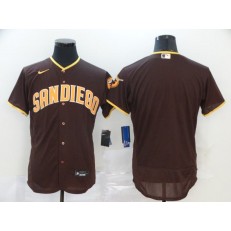 MLB San Diego Padres Blank Brown Nike 2020 Flexbase Jersey