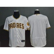 MLB San Diego Padres Blank White Nike 2020 Flexbase Jersey