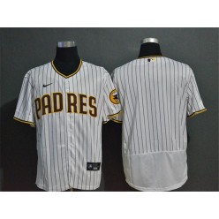 MLB San Diego Padres Blank White Nike 2020 Flexbase Jersey